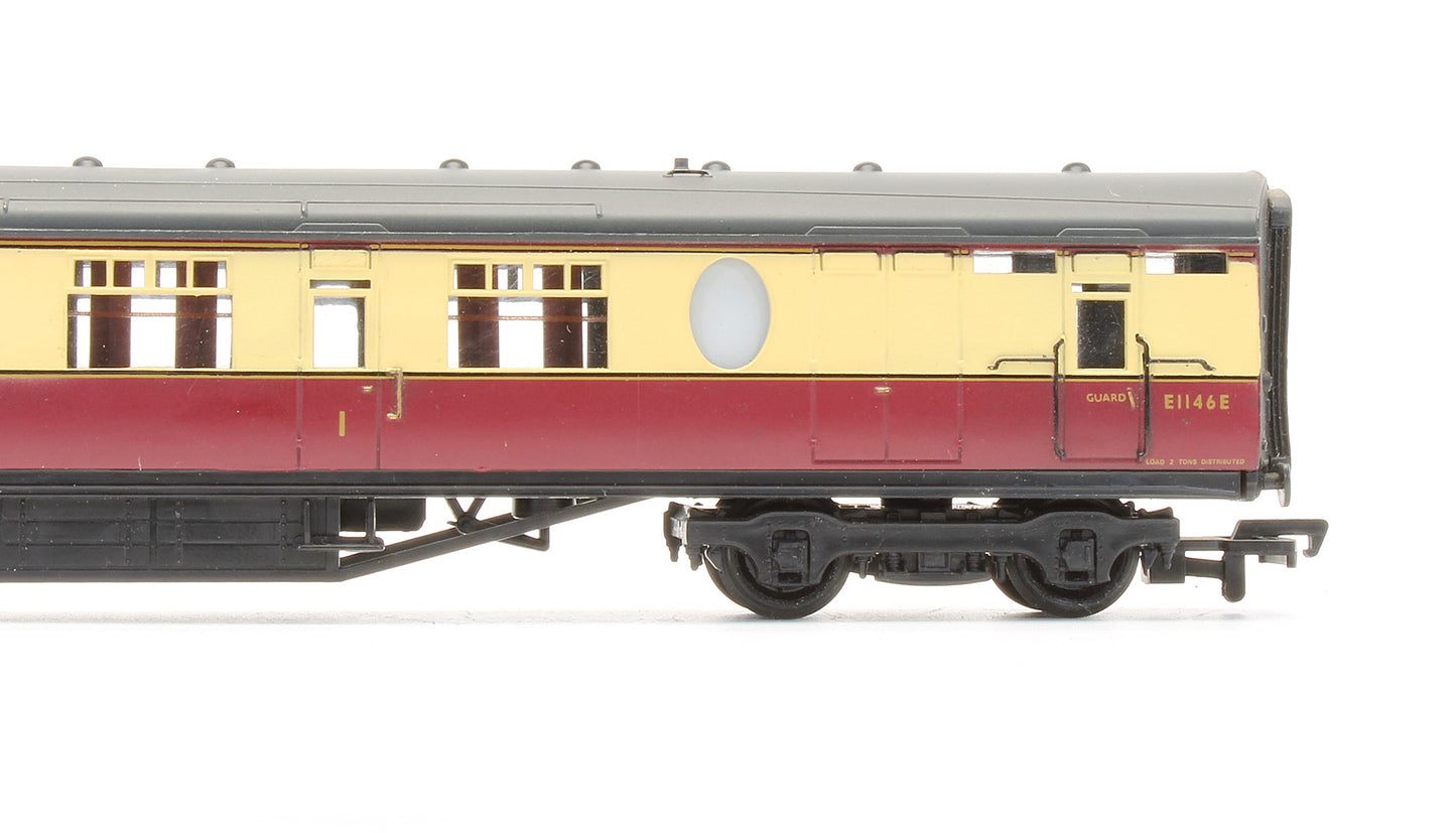 Pre-Owned 63' Thompson Composite Brake Coach BR Crimson & Cream 'E1146E'