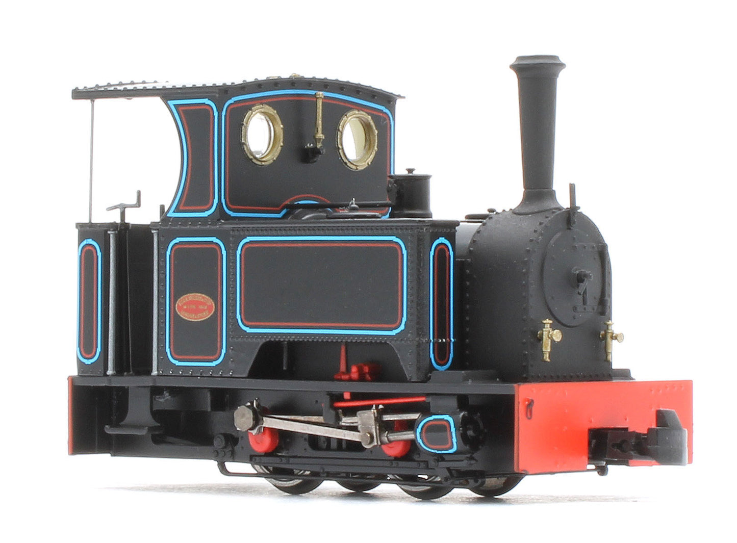 986701 Sirdar Class 0-4-0 Kerr, Stuart & Co. Short-Tank 'What If' - Penrhyn Lined Black Steam Locomotive - DCC Fitted