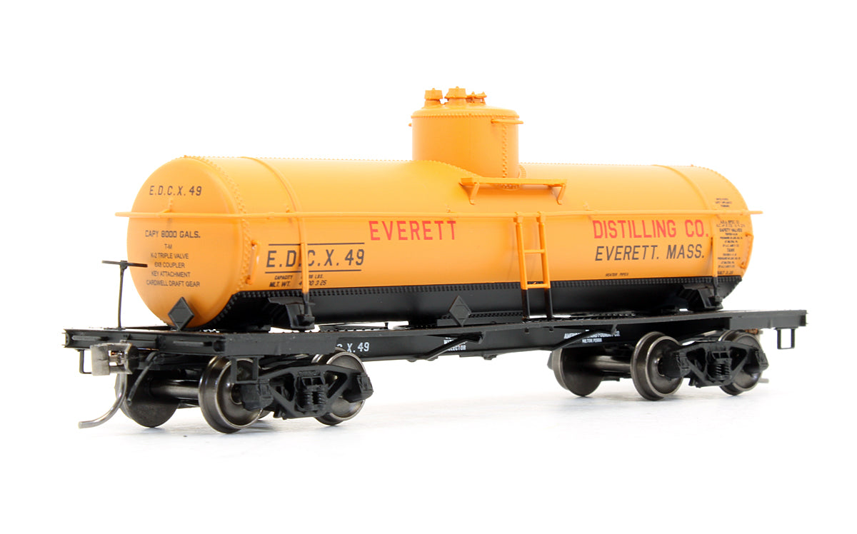 Pre-Owned ACF Type 27 Riveted 8,000 Gallon Tank Car 'Everett Distilling'