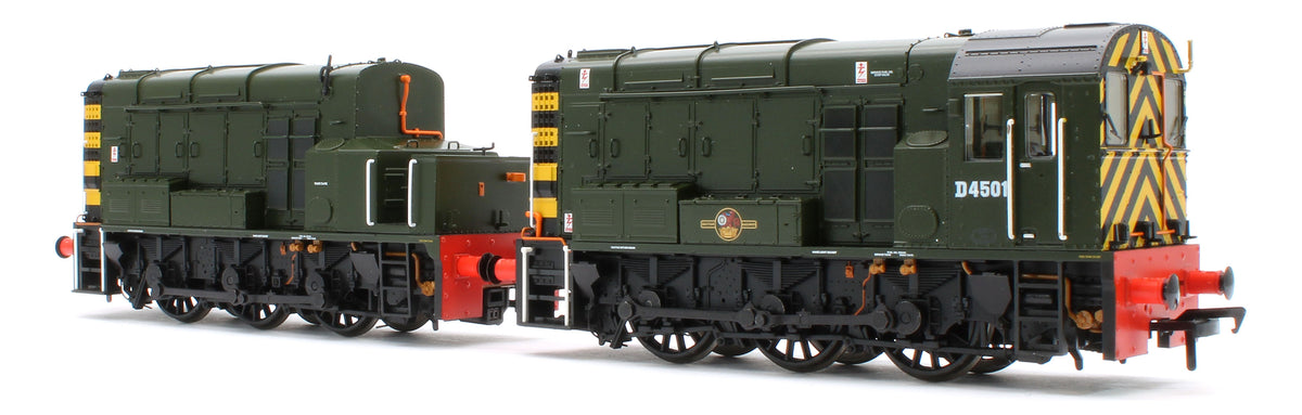 35-945-D4501 Bespoke Class 13 D4501 BR Green (Wasp Stripes) Diesel Locomotive - Renumbered