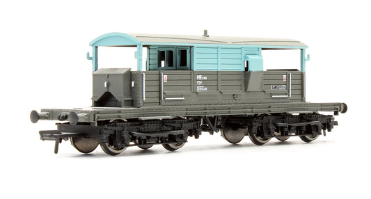 Pre-Owned 33-825X Queen Mary Brake Van Departmental Engineers Grey - Exclusive Edition