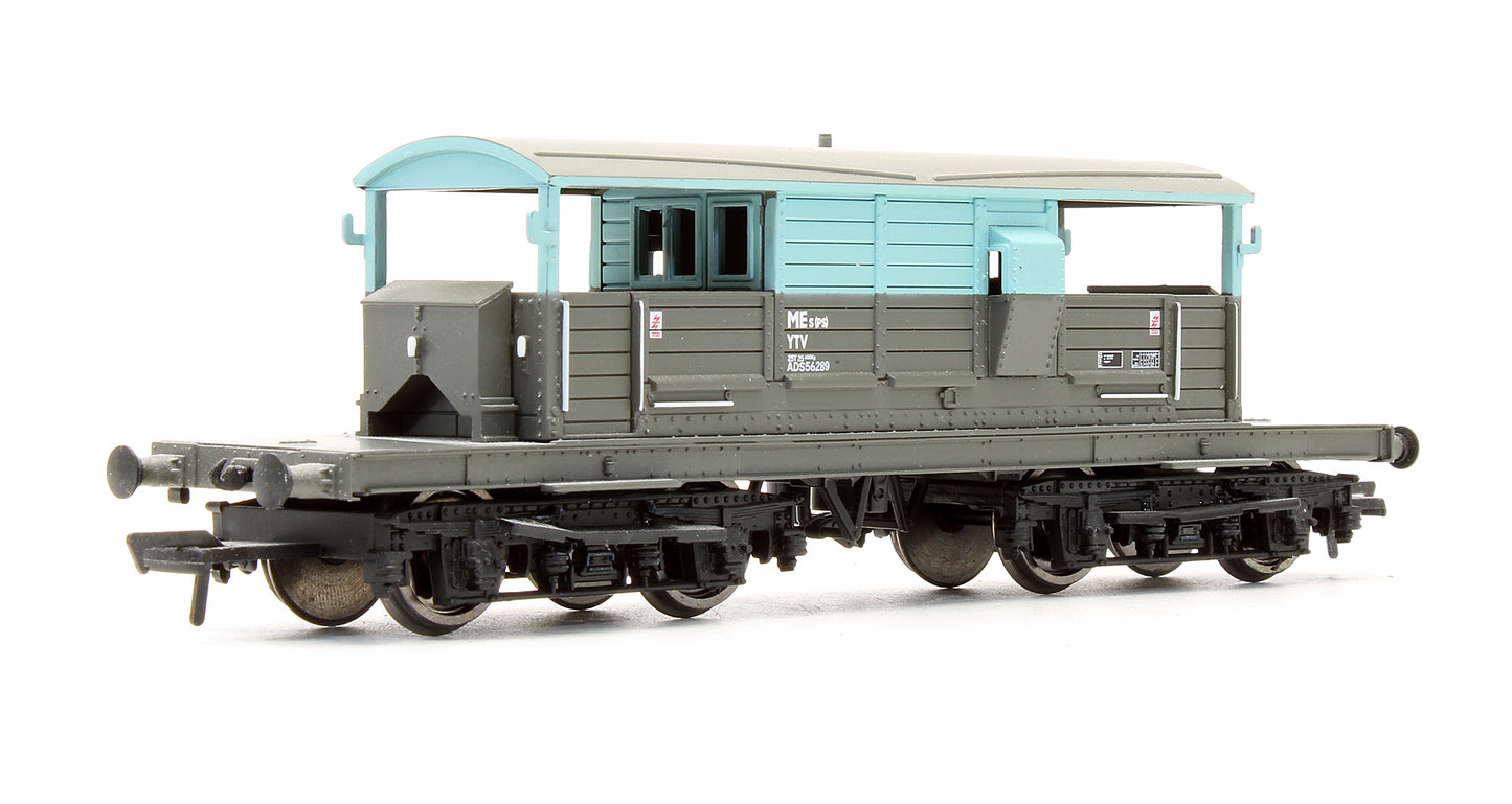 Pre-Owned 33-825X Queen Mary Brake Van Departmental Engineers Grey - Exclusive Edition
