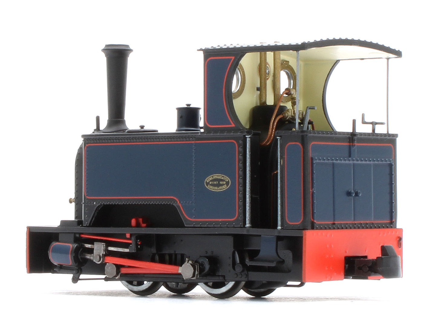 986202 Sirdar Class 0-4-0 Kerr, Stuart & Co. Short-Tank 'What If' - Lined Dark Blue Steam Locomotive
