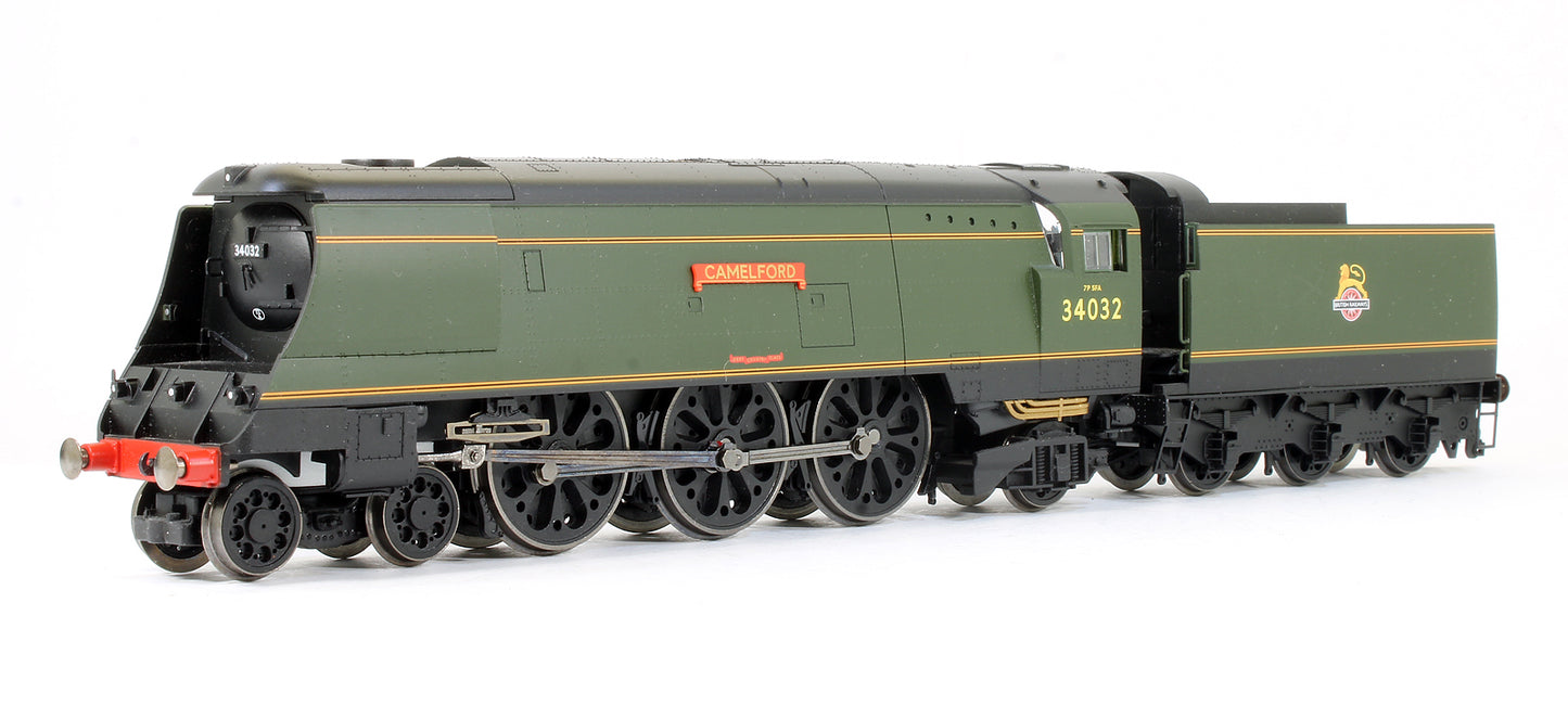 Pre-Owned BR Green 4-6-2 West Country Class 'Camelford' No.34032 Steam Locomotive - DCC Fitted