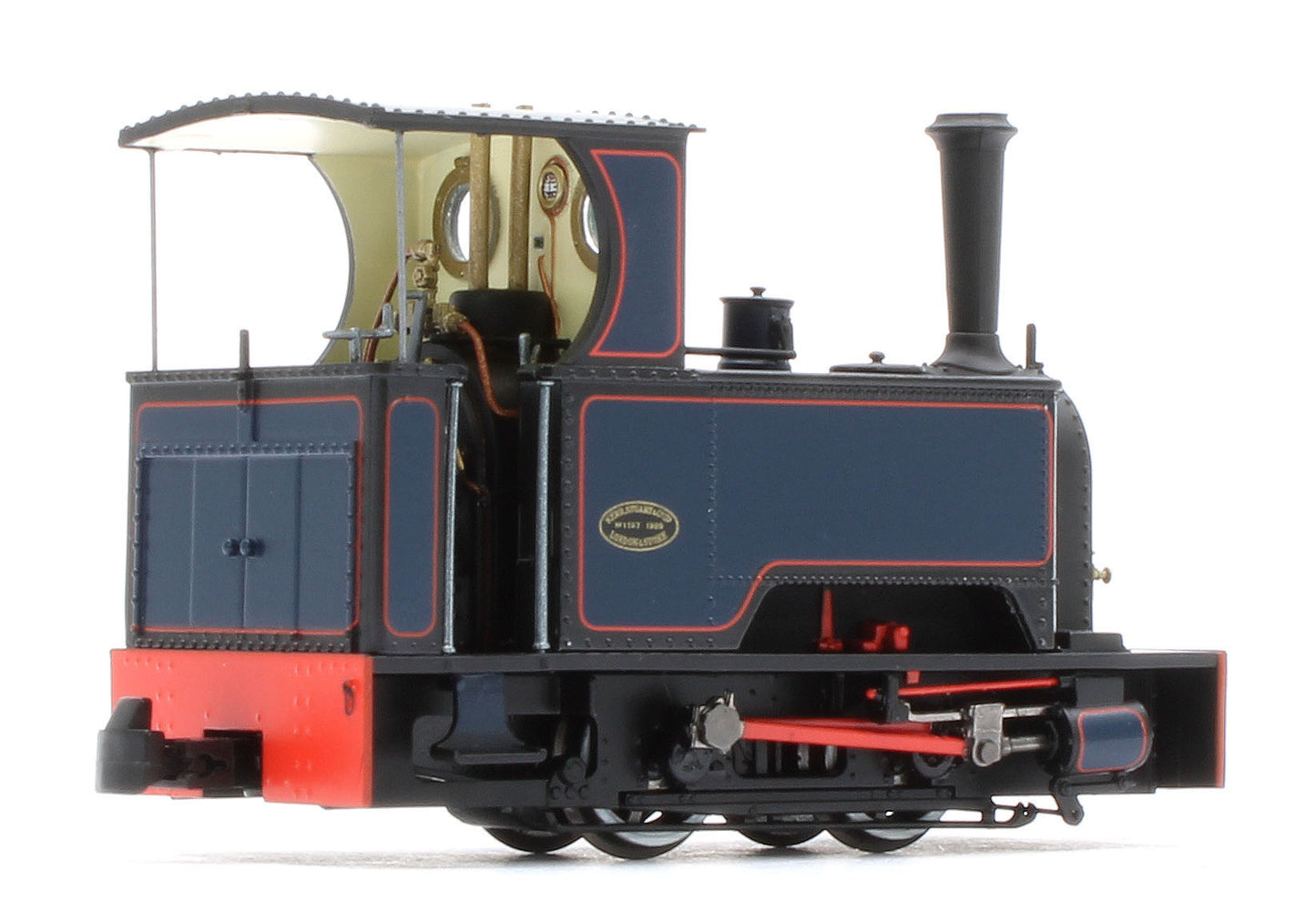 986202 Sirdar Class 0-4-0 Kerr, Stuart & Co. Short-Tank 'What If' - Lined Dark Blue Steam Locomotive