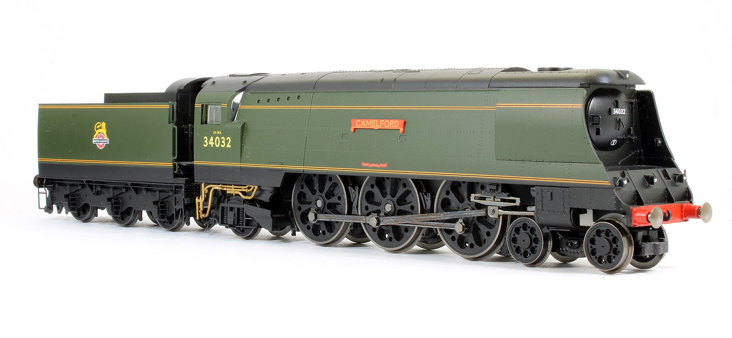 Pre-Owned BR Green 4-6-2 West Country Class 'Camelford' No.34032 Steam Locomotive - DCC Fitted