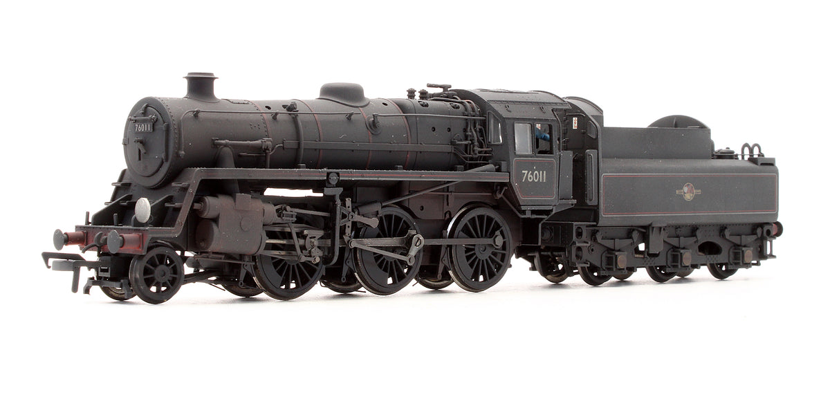 Pre-Owned 32-952A Standard Class 4MT 2-6-0 '76011' Steam Locomotive - Renumbered & Weathered