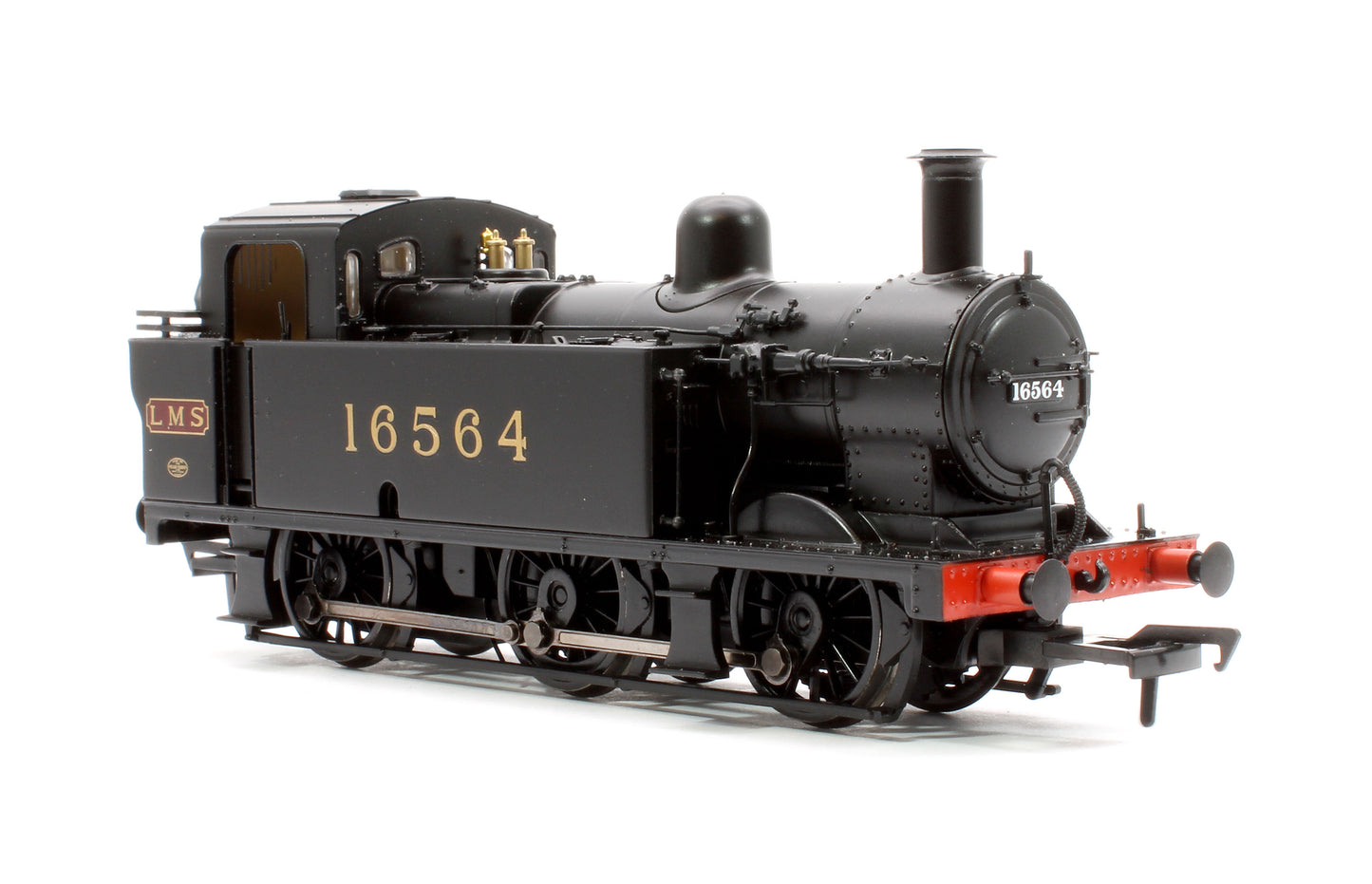 LMS Fowler 3F (Jinty) 16564 LMS Black Steam Locomotive - DCC Sound