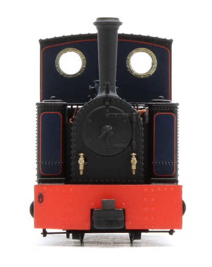 986702 Sirdar Class 0-4-0 Kerr, Stuart & Co. Short-Tank 'What If' - Lined Dark Blue Steam Locomotive - DCC Fitted