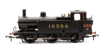 LMS Fowler 3F (Jinty) 16564 LMS Black Steam Locomotive - DCC Sound