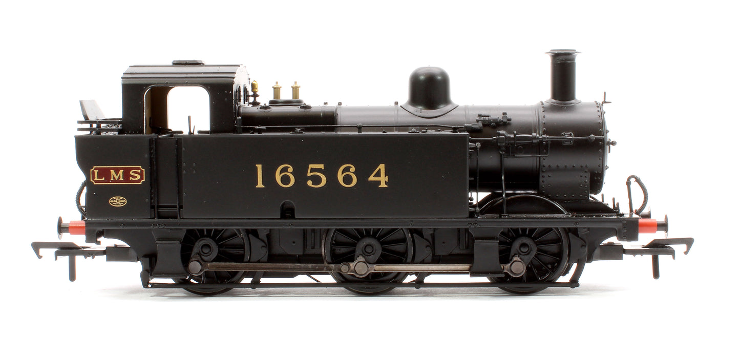 LMS Fowler 3F (Jinty) 16564 LMS Black Steam Locomotive