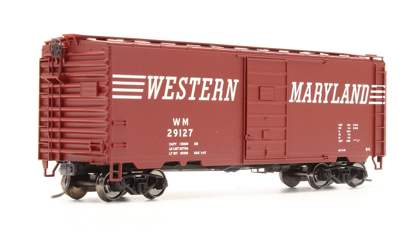Pre-Owned 85-74089 Western Maryland 40' PS-1 Box Car - Road #29127