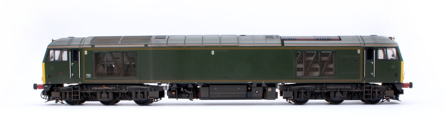 Highly Detailed Premium Weathered Class 60 081 “Isambard Kingdom Brunel” GWR Green Diesel Electric Locomotive - DCC Sound