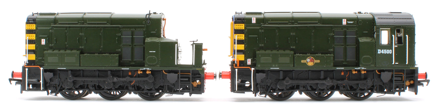 35-945-D4500 Bespoke Class 13 D4500 BR Green (Wasp Stripes) Diesel Locomotive - Renumbered