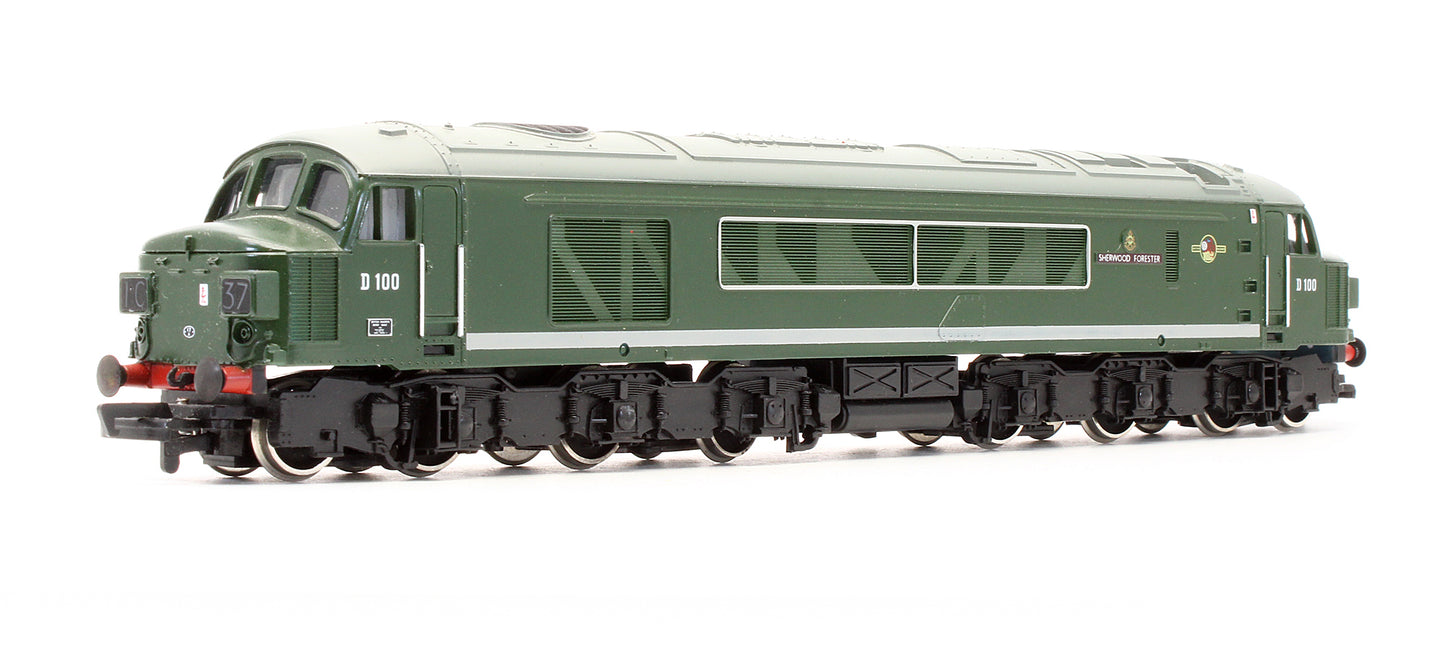 Pre-Owned 37041 BR Green Class 45 'Sherwood Forester' D100 Diesel Locomotive