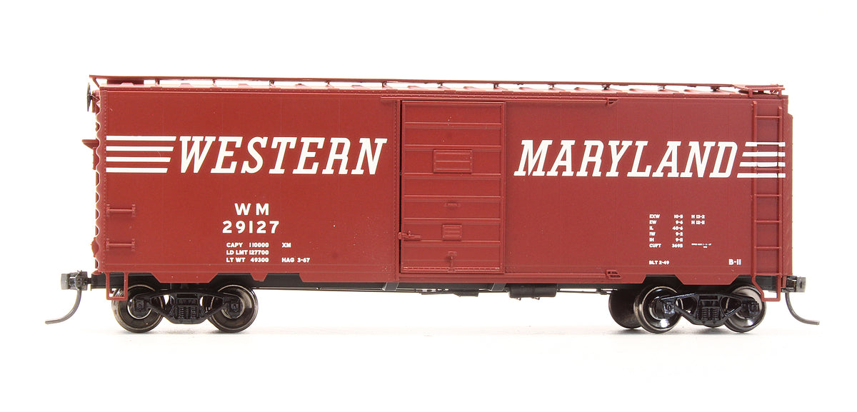 Pre-Owned 85-74089 Western Maryland 40' PS-1 Box Car - Road #29127