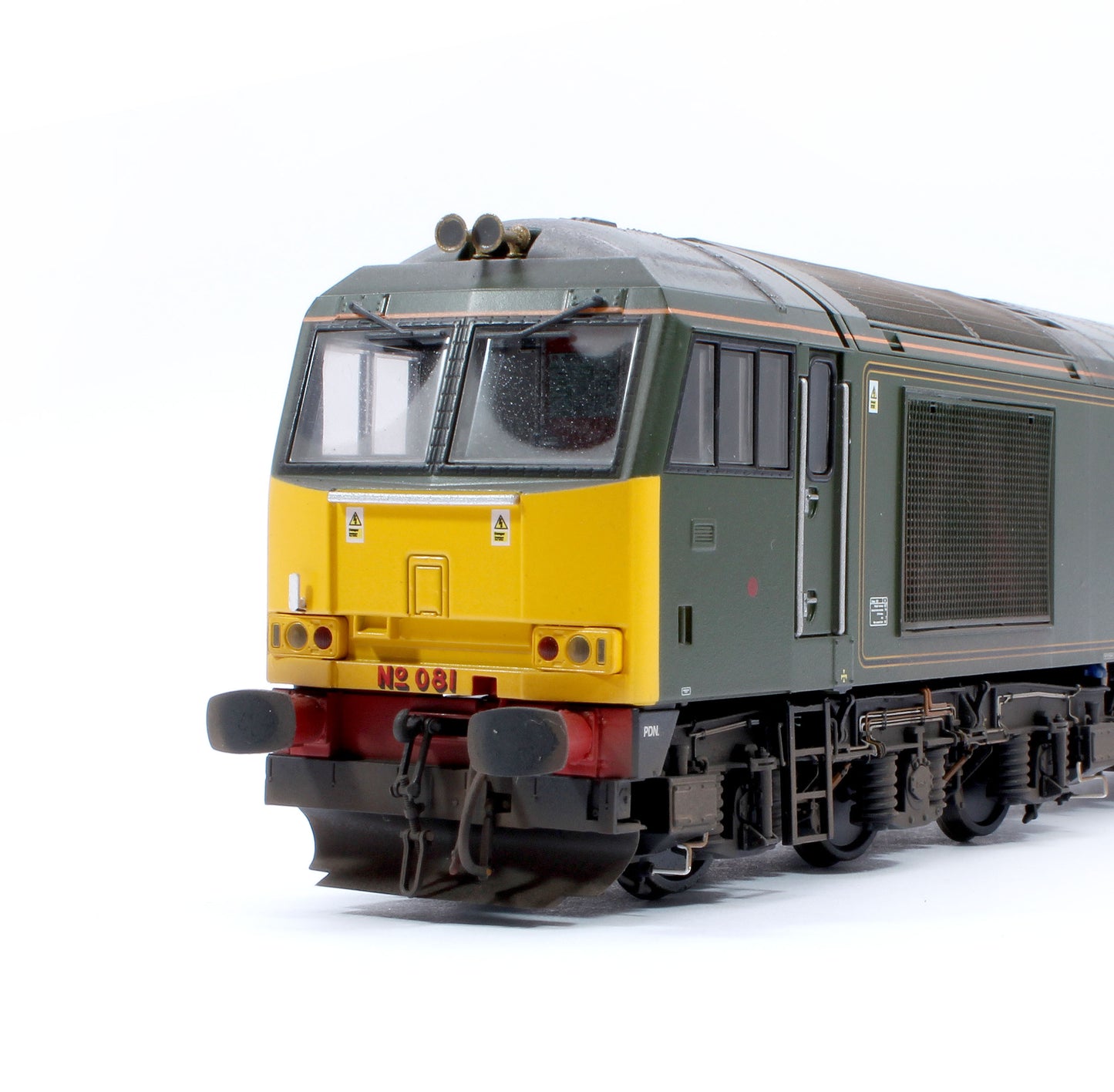 Highly Detailed Premium Weathered Class 60 081 “Isambard Kingdom Brunel” GWR Green Diesel Electric Locomotive
