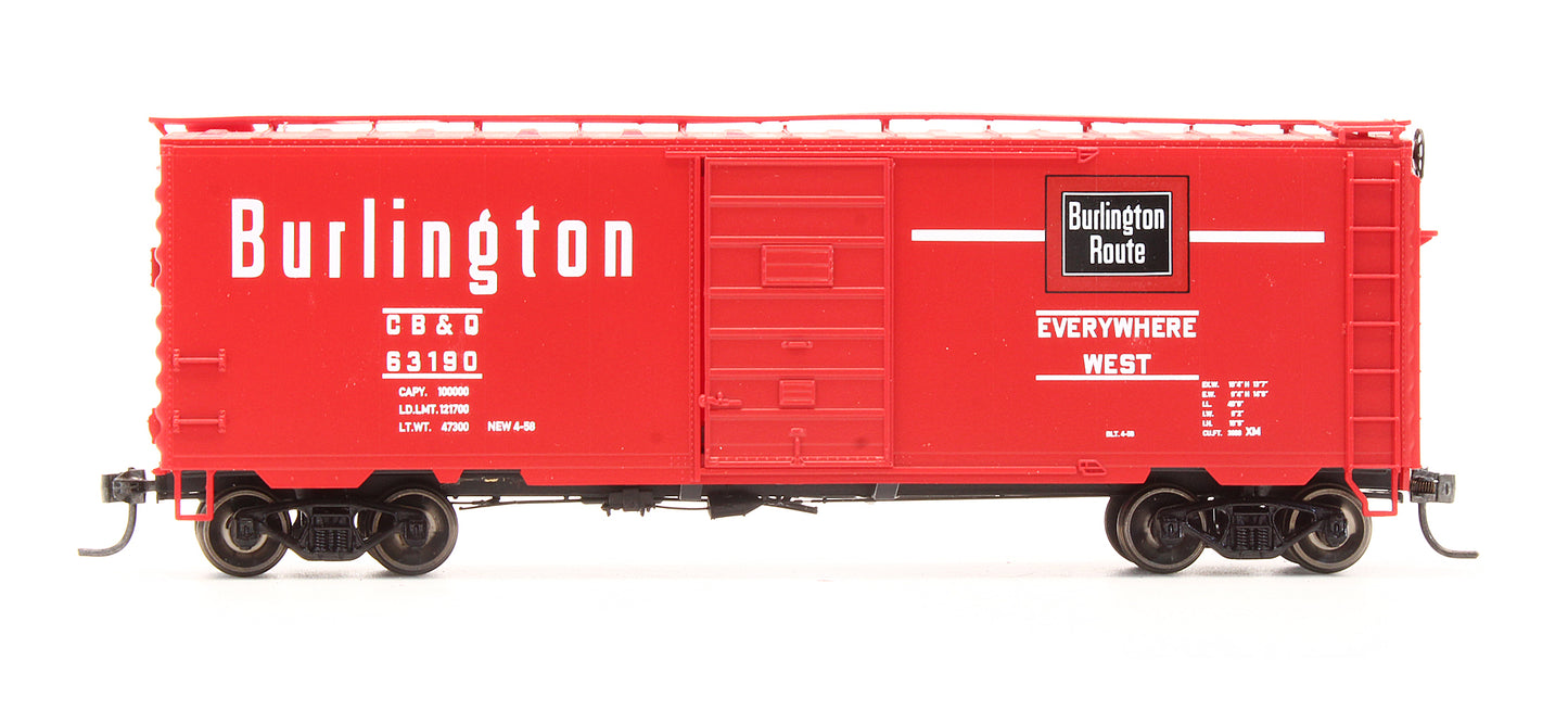 Pre-Owned 85-74084 Burlington 40' PS-1 Box Car - Road #63190