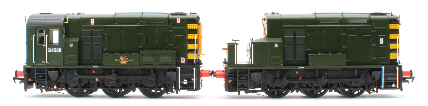 35-945-D4500 Bespoke Class 13 D4500 BR Green (Wasp Stripes) Diesel Locomotive - Renumbered