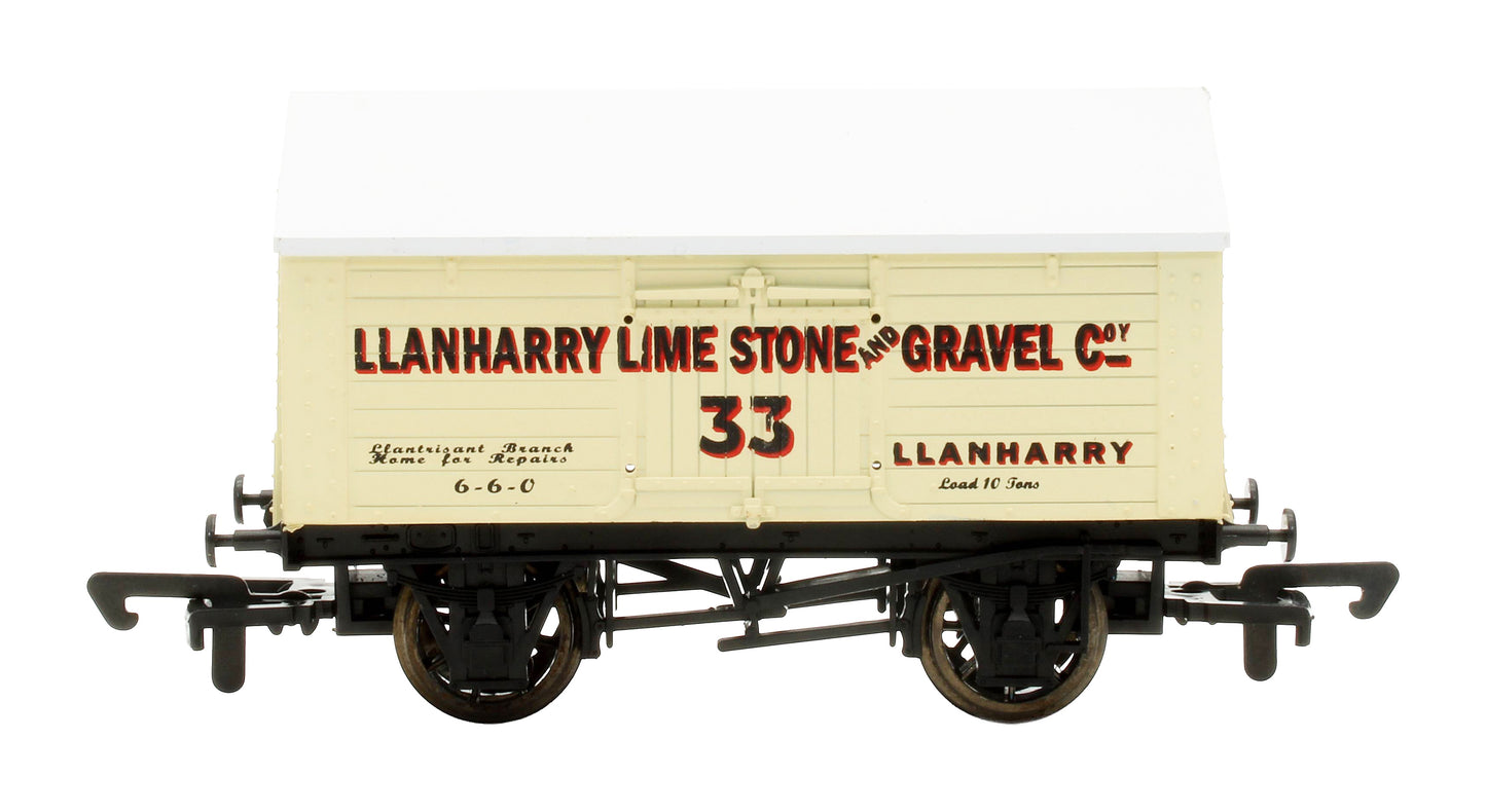 Pre-Owned 10T Peaked Roof Van Llanharry Lime Stone Gravel Co '33' - Limited Edition