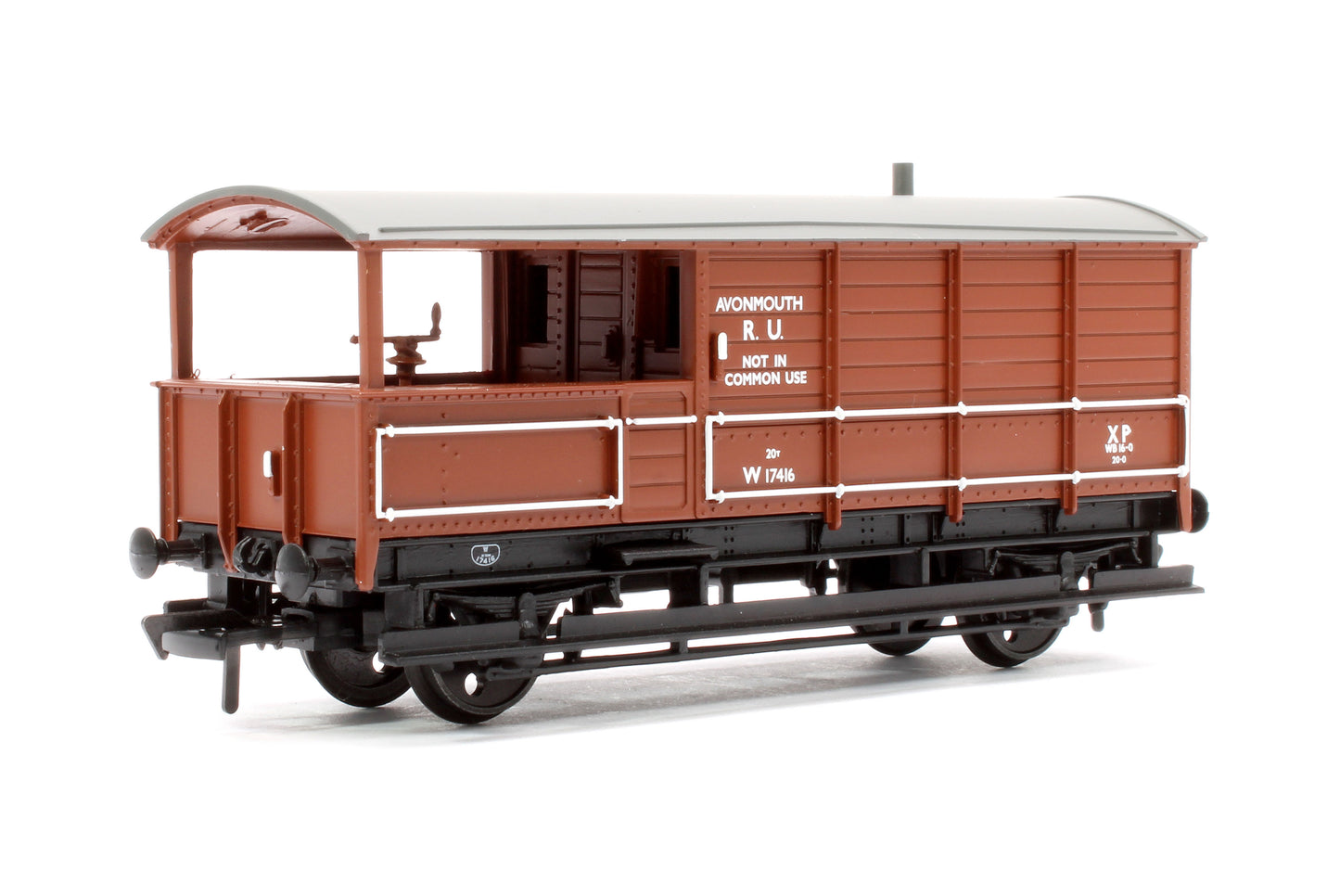 GWR 20T 'Toad' Brake Van BR Bauxite (Early) W17416