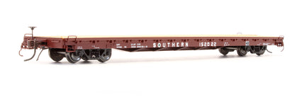 Pre-Owned 80-98006 Southern 60' Wood Deck Flat Car - Road #152022