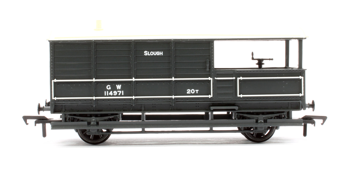 GWR 20T 'Toad' Brake Van GWR Grey 114971