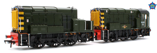 35-945-13002 Bespoke Class 13 13002 BR Green (Wasp Stripes) Diesel Locomotive - Renumbered