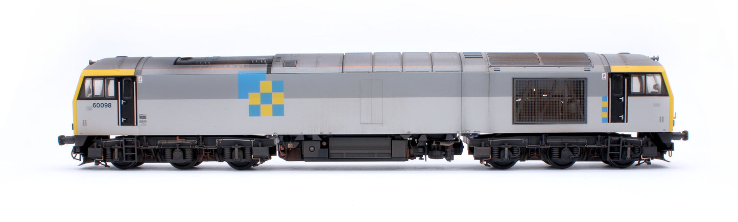 Highly Detailed Premium Weathered Class 60 098 “Charles Francis Brush” Construction Sector Diesel Electric Locomotive