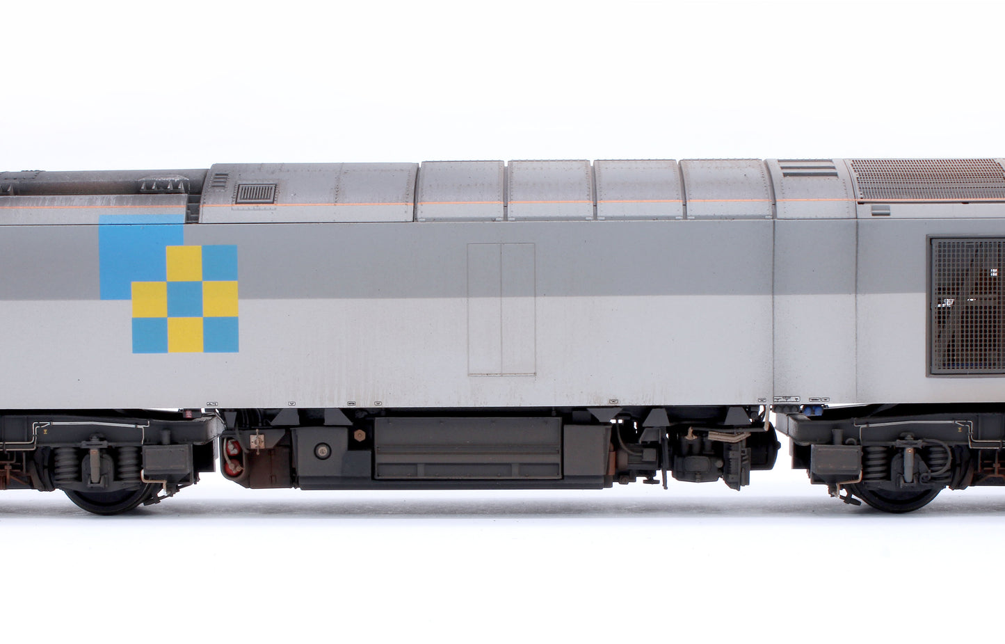 Highly Detailed Premium Weathered Class 60 098 “Charles Francis Brush” Construction Sector Diesel Electric Locomotive - DCC Sound