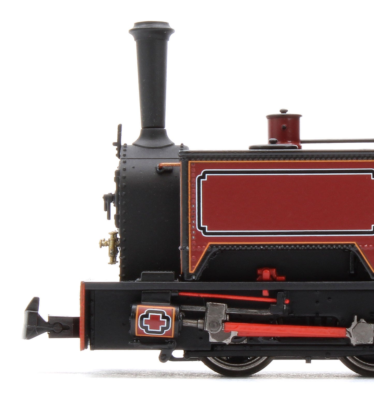 986203 Sirdar Class 0-4-0 Kerr, Stuart & Co. Short-Tank 'What If' - FR Lined Red Steam Locomotive