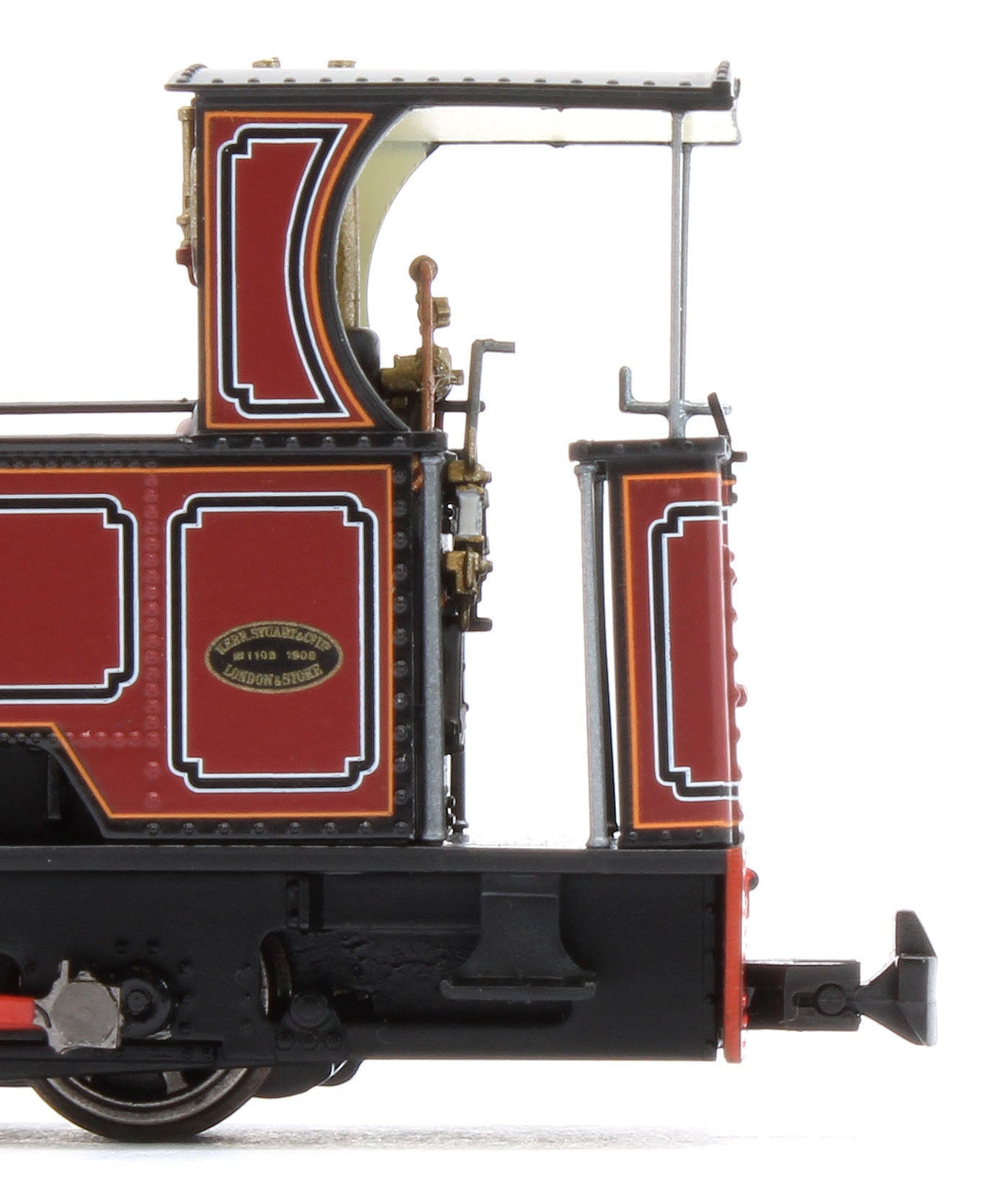 986203 Sirdar Class 0-4-0 Kerr, Stuart & Co. Short-Tank 'What If' - FR Lined Red Steam Locomotive