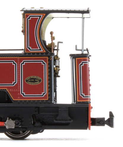 986203 Sirdar Class 0-4-0 Kerr, Stuart & Co. Short-Tank 'What If' - FR Lined Red Steam Locomotive