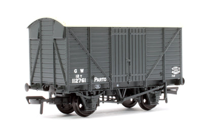 GWR 12T 'Parto' Ventilated Van GWR Grey 112761