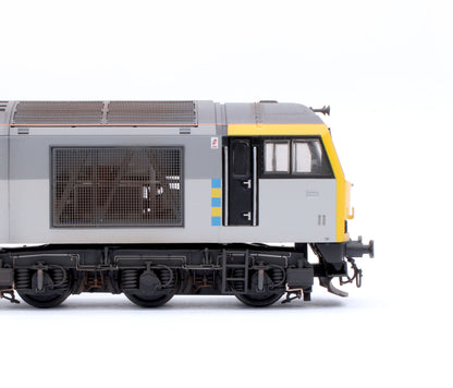 Highly Detailed Premium Weathered Class 60 098 “Charles Francis Brush” Construction Sector Diesel Electric Locomotive - DCC Sound