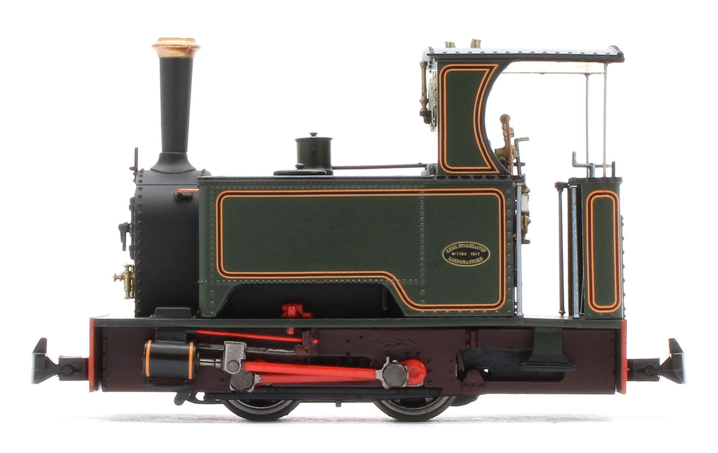 986704 Sirdar Class 0-4-0 Kerr, Stuart & Co. Short-Tank 'What If' - Lined Green Steam Locomotive - DCC Fitted