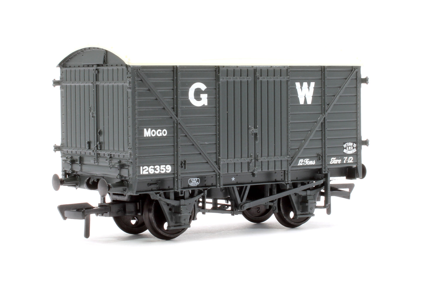 GWR 12T 'Mogo' Motor Car Van GWR Grey 126359