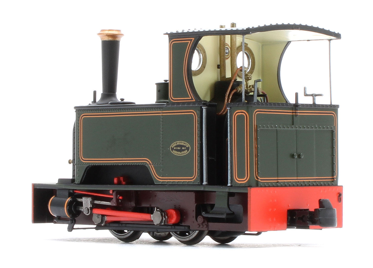 986204 Sirdar Class 0-4-0 Kerr, Stuart & Co. Short-Tank 'What If' - Lined Green Steam Locomotive