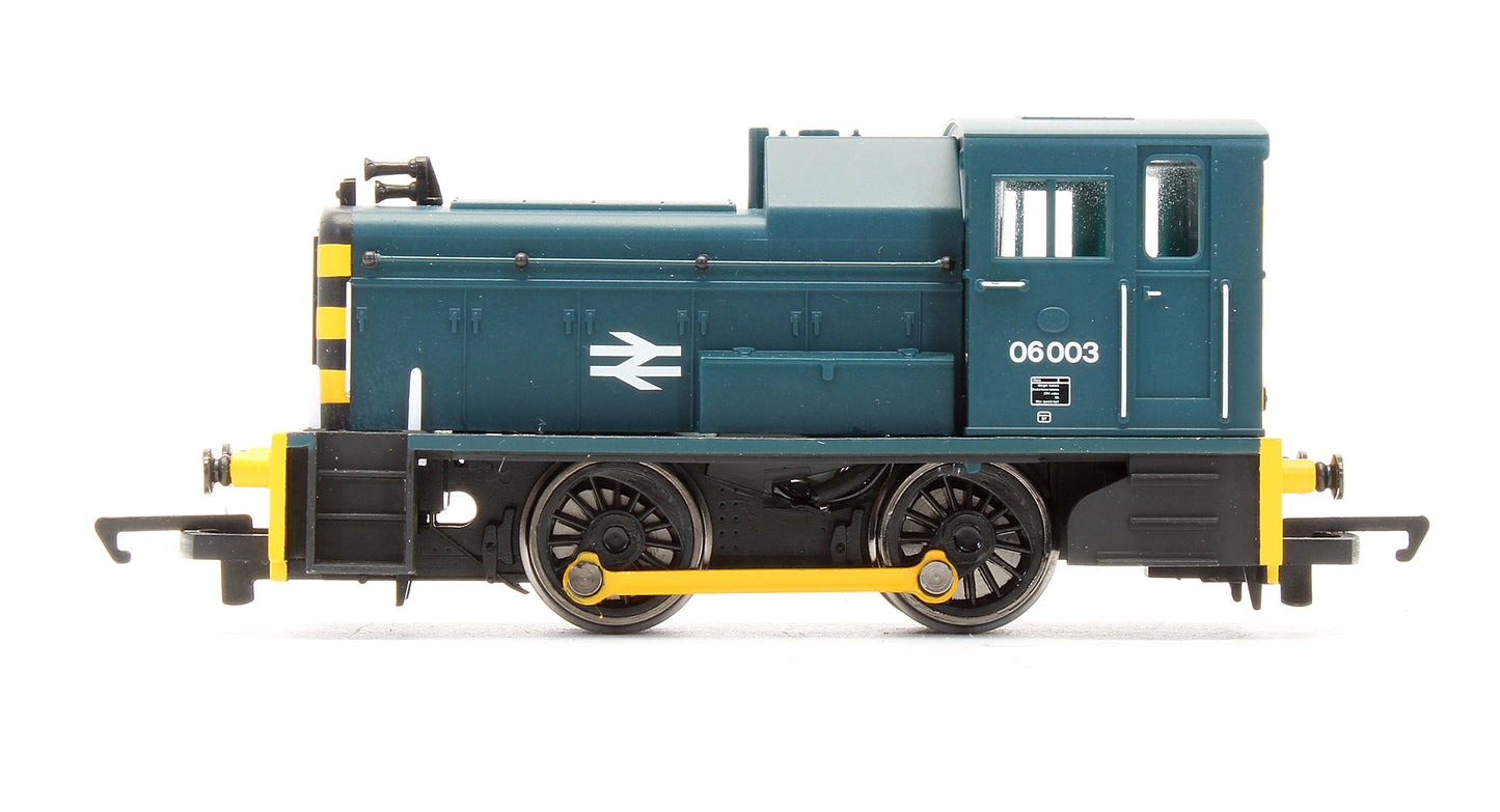 Pre-Owned R2676 RailRoad BR Blue Class 06003 Diesel Shunter Locomotive