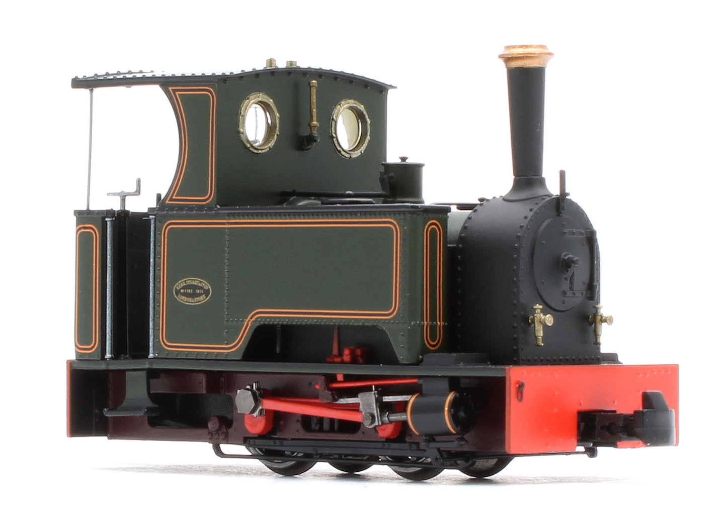 986204 Sirdar Class 0-4-0 Kerr, Stuart & Co. Short-Tank 'What If' - Lined Green Steam Locomotive