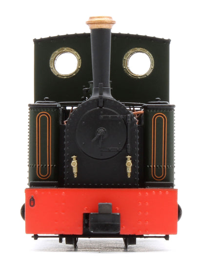 986704 Sirdar Class 0-4-0 Kerr, Stuart & Co. Short-Tank 'What If' - Lined Green Steam Locomotive - DCC Fitted