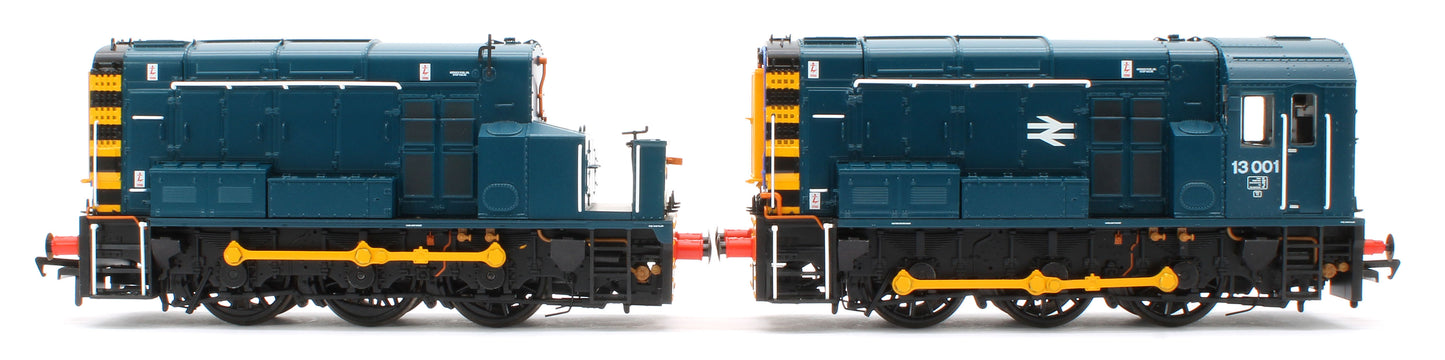 35-946-13001 Bespoke Class 13 13001 BR Blue Diesel Locomotive - Renumbered
