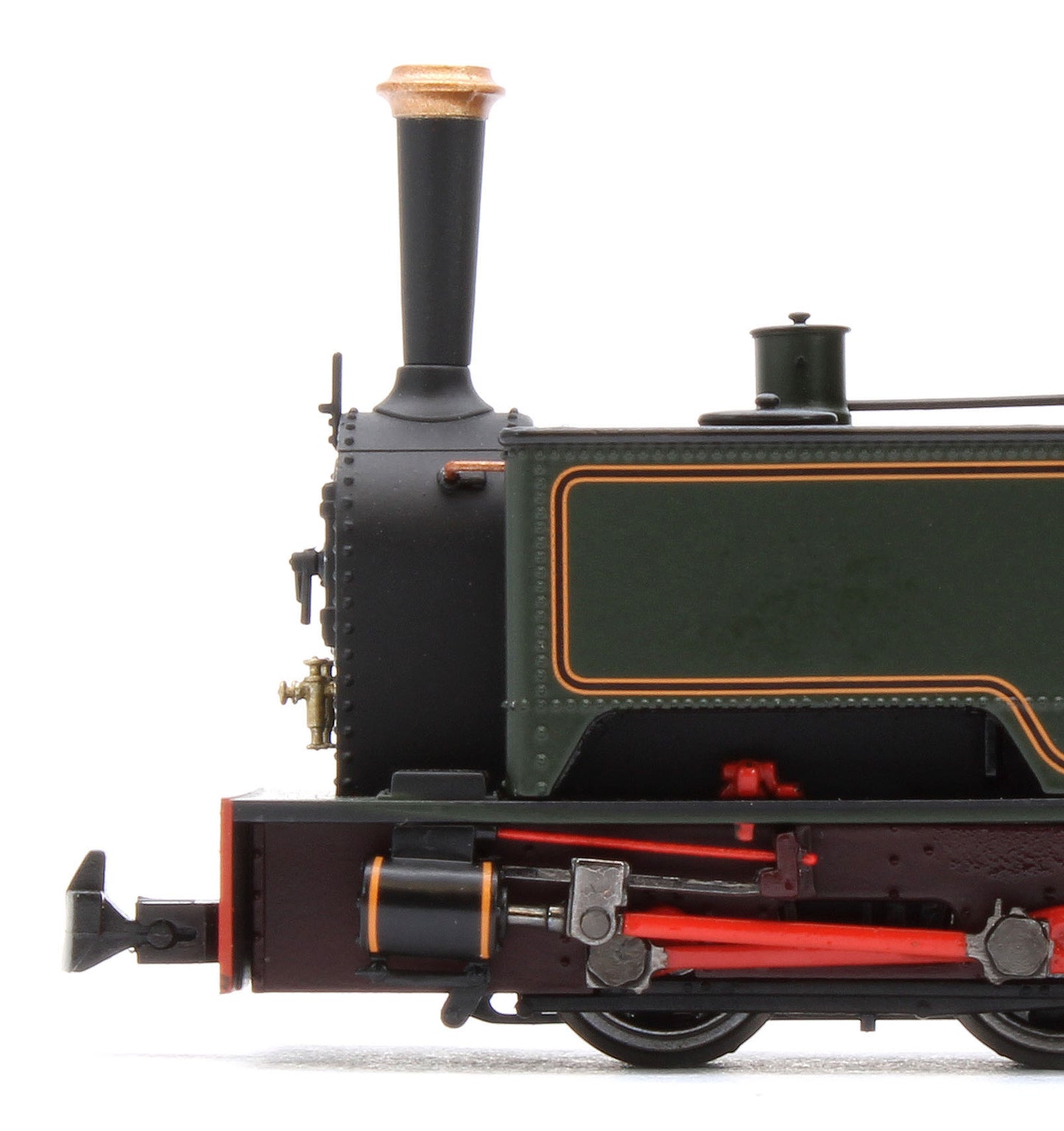 986704 Sirdar Class 0-4-0 Kerr, Stuart & Co. Short-Tank 'What If' - Lined Green Steam Locomotive - DCC Fitted