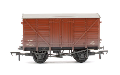 GWR 12T 'Mogo' Motor Car Van BR Bauxite (Early) W105714 - Weathered