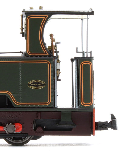 986704 Sirdar Class 0-4-0 Kerr, Stuart & Co. Short-Tank 'What If' - Lined Green Steam Locomotive - DCC Fitted