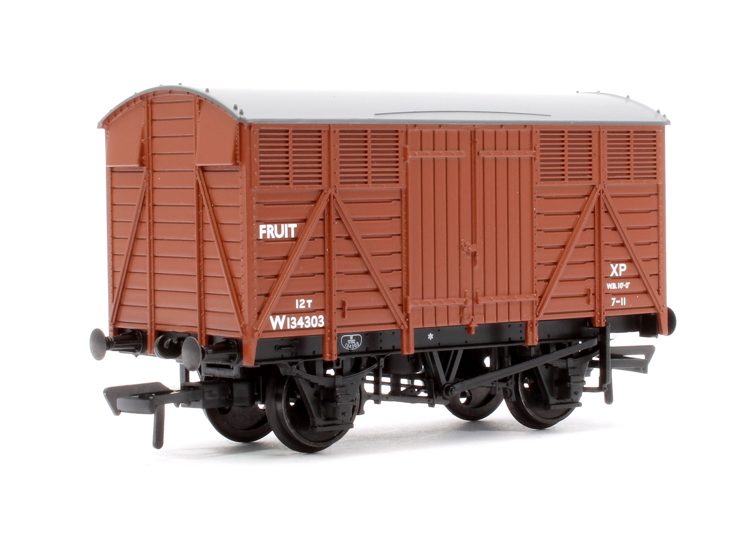 GWR 12 Ton Fruit Van  BR Bauxite (Early) W134303