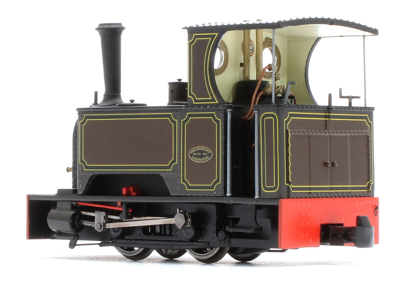 986205 Sirdar Class 0-4-0 Kerr, Stuart & Co. Short-Tank 'What If' - Lined Umber Steam Locomotive