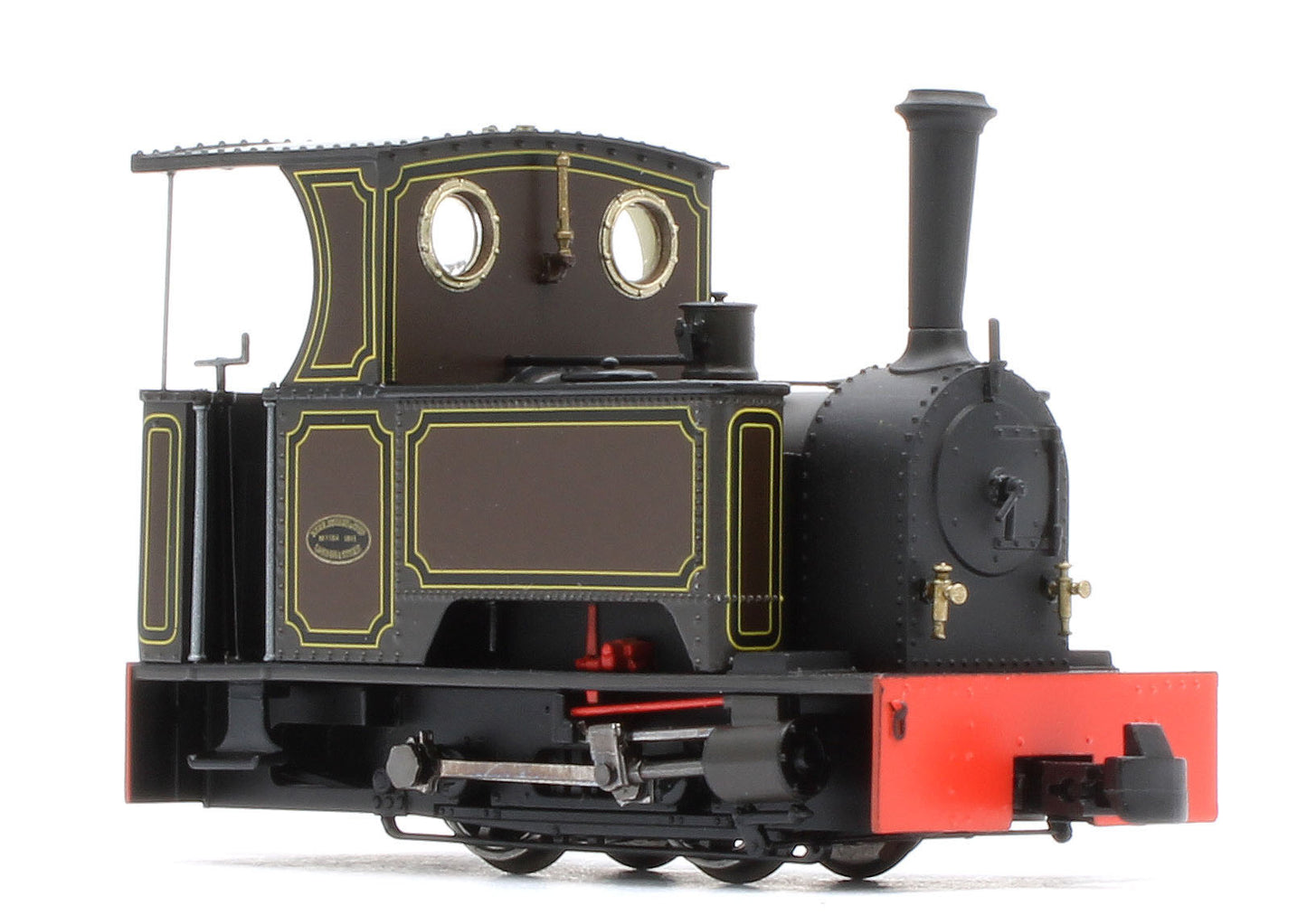 986705 Sirdar Class 0-4-0 Kerr, Stuart & Co. Short-Tank 'What If' - Lined Umber Steam Locomotive - DCC Fitted