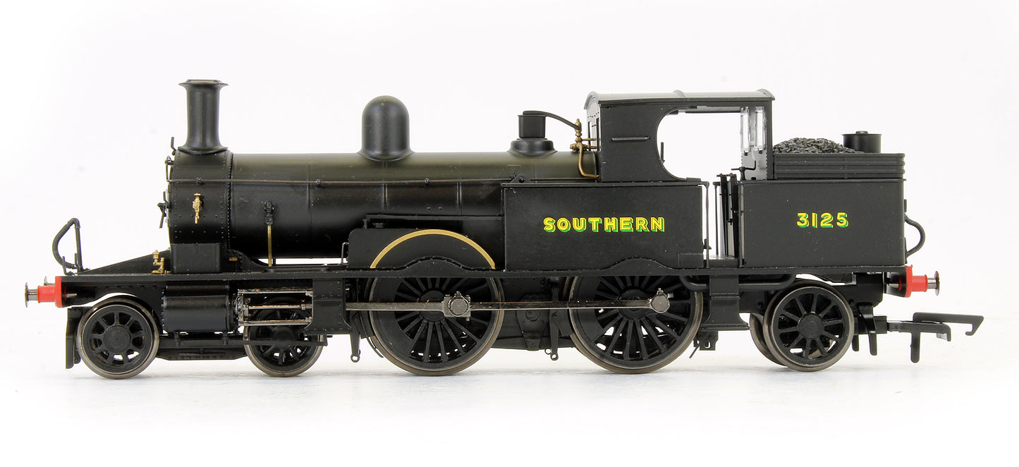 Pre-Owned Adams Radial 415 Class Southern SR Black 4-4-2 Tank Locomotive No.3125 - DCC Fitted