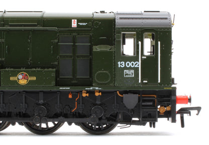 35-945-13002 Bespoke Class 13 13002 BR Green (Wasp Stripes) Diesel Locomotive - Renumbered